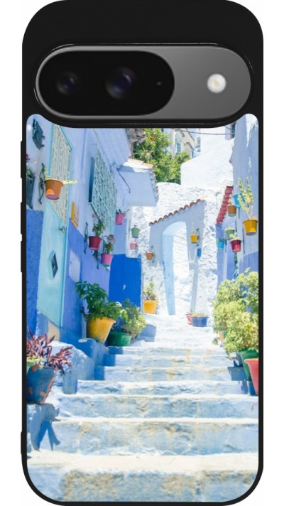 Google Pixel 9 / Pixel 9 Pro Case Hülle - Silikon schwarz Summer 2021 18