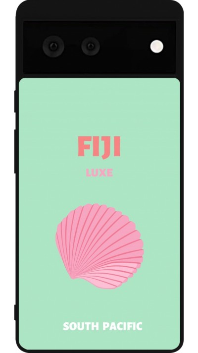 Google Pixel 6 Case Hülle - Silikon schwarz Pop Summer Destination Fiji