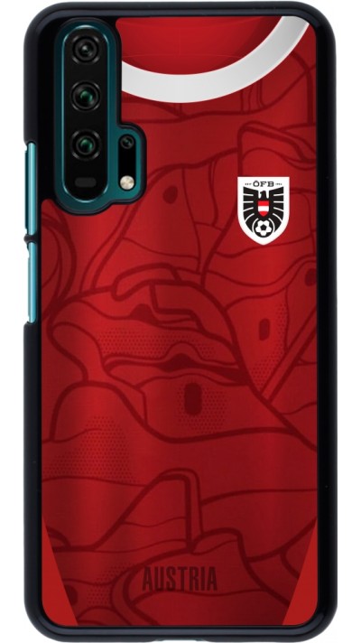 Honor 20 Pro Case Hülle - Austria personalisierbares Fussballtrikot