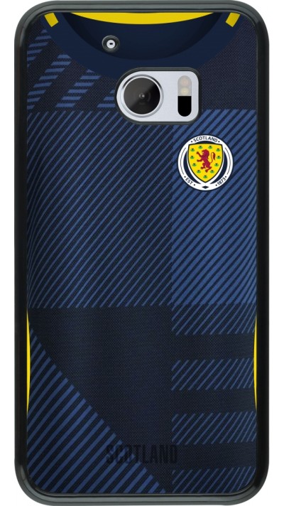 HTC 10 Case Hülle - Schottland personalisierbares Fussballtrikot