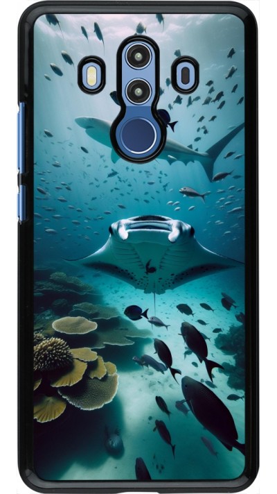 Coque Huawei Mate 10 Pro - Manta Lagon Nettoyage