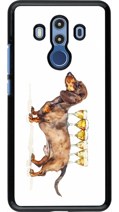 Coque Huawei Mate 10 Pro - Wine Teckel