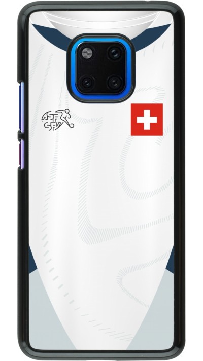 Huawei Mate 20 Pro Case Hülle - Schweiz Away personalisierbares Fussballtrikot