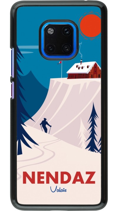 Huawei Mate 20 Pro Case Hülle - Nendaz Cabane Ski