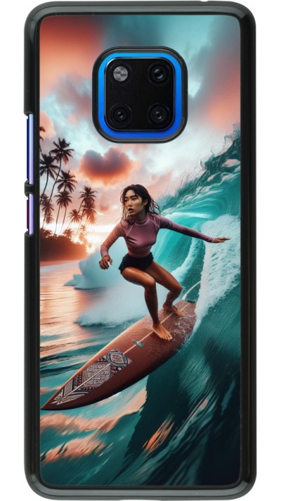 Coque Huawei Mate 20 Pro - Surfeuse Balinaise