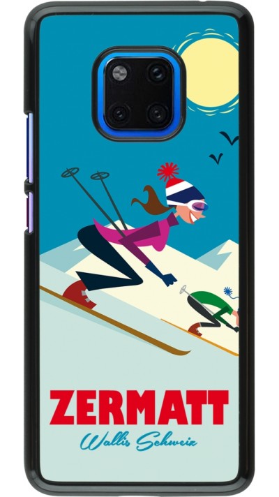 Coque Huawei Mate 20 Pro - Zermatt Ski Downhill