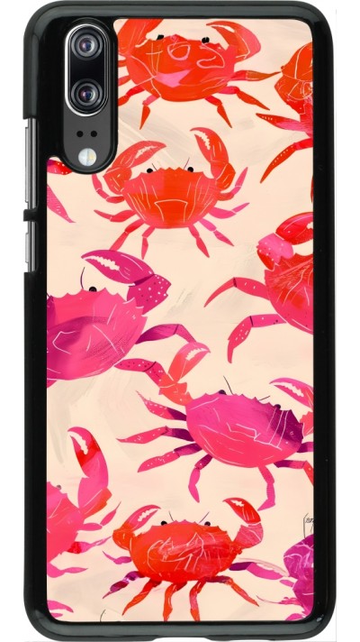 Huawei P20 Case Hülle - Crabs Paint