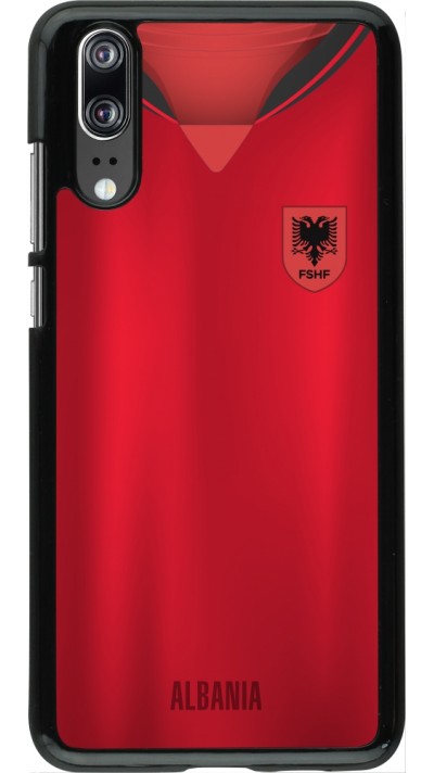 Huawei P20 Case Hülle - Albanien personalisierbares Fussballtrikot