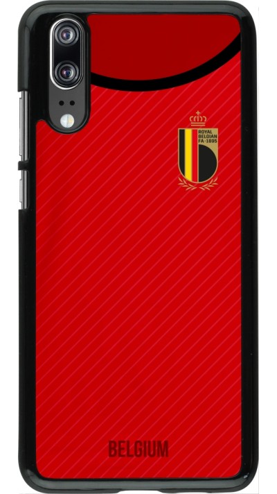 Coque Huawei P20 - Maillot de football Belgique 2022 personnalisable