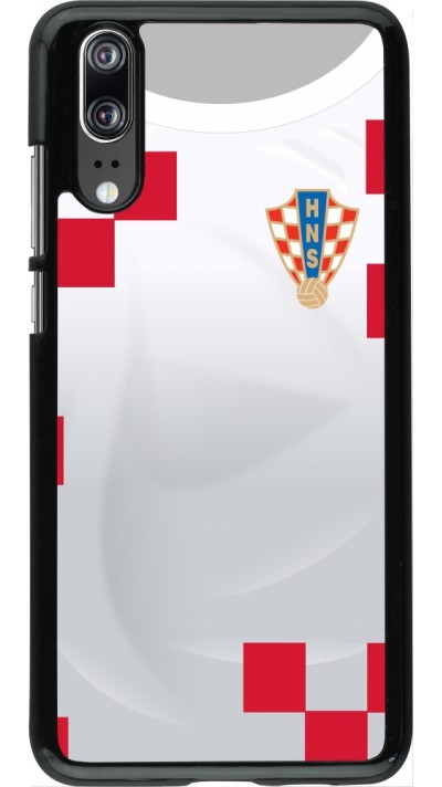 Coque Huawei P20 - Maillot de football Croatie 2022 personnalisable