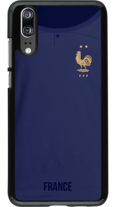 Coque Huawei P20 - Maillot de football France 2022 personnalisable