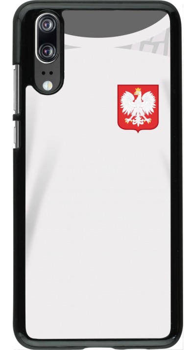 Coque Huawei P20 - Maillot de football Pologne 2022 personnalisable