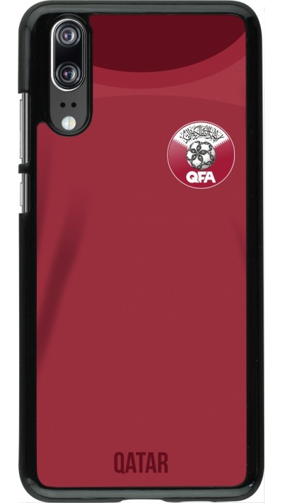 Coque Huawei P20 - Maillot de football Qatar 2022 personnalisable