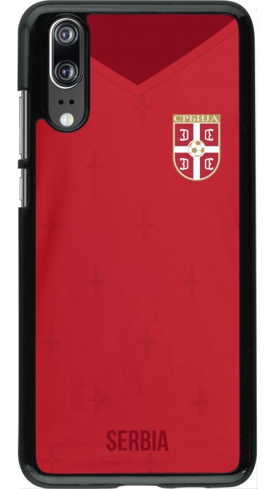 Coque Huawei P20 - Maillot de football Serbie 2022 personnalisable