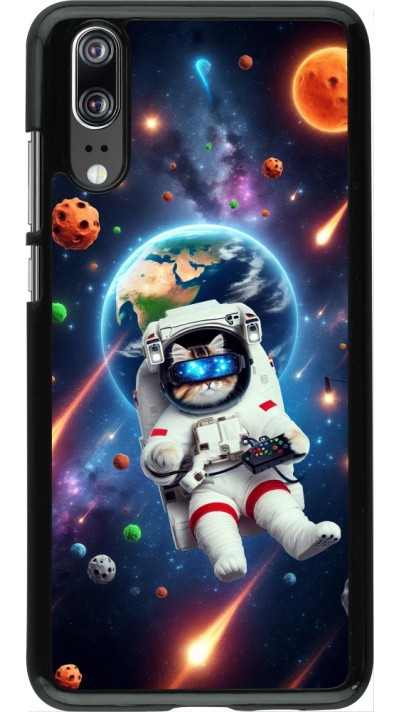 Huawei P20 Case Hülle - VR SpaceCat Odyssee