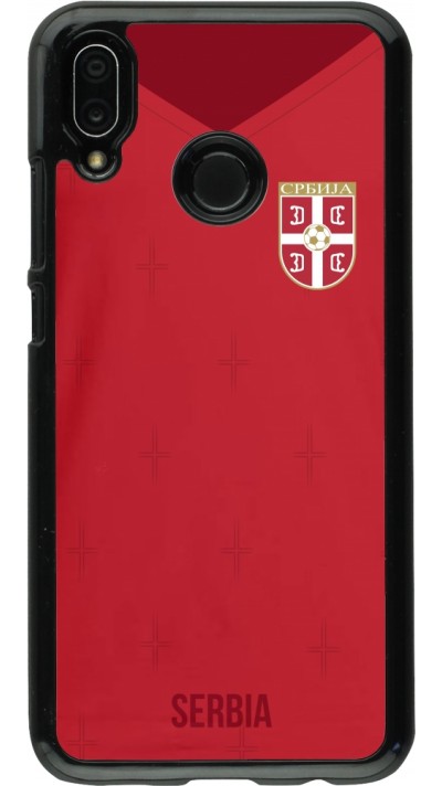 Coque Huawei P20 Lite - Maillot de football Serbie 2022 personnalisable