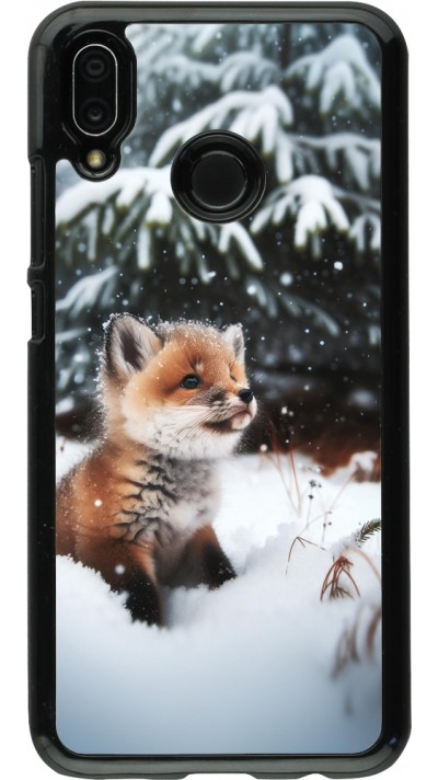 Huawei P20 Lite Case Hülle - Weihnachten 2023 Fuechslein Tanne