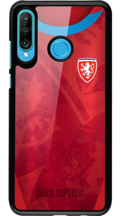 Huawei P30 Lite Case Hülle - Tschechische Republik personalisierbares Fussballtrikot