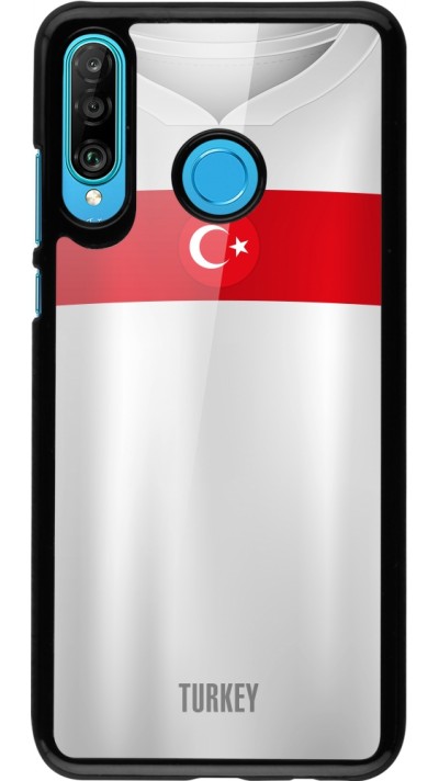 Huawei P30 Lite Case Hülle - Türkei personalisierbares Fussballtrikot