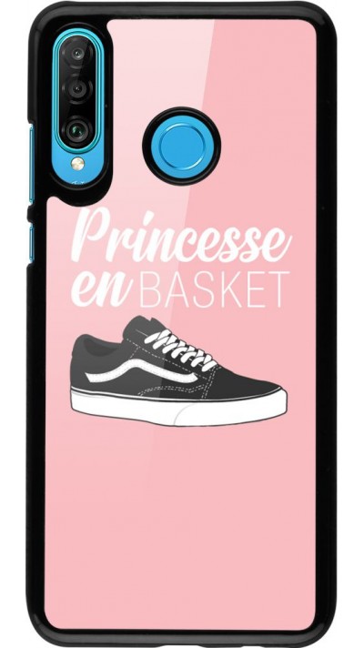 Hülle Huawei P30 Lite - princesse en basket