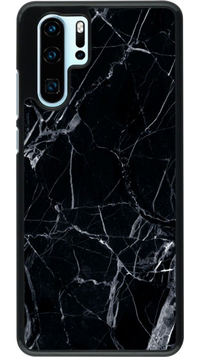 Hülle Huawei P30 Pro - Marble Black 01