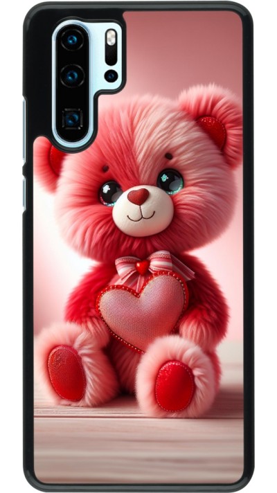 Coque Huawei P30 Pro - Valentine 2024 Ourson rose