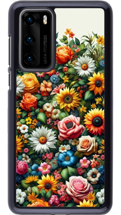 Coque Huawei P40 - Summer Floral Pattern