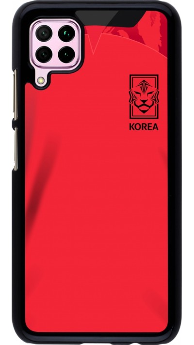 Huawei P40 Lite Case Hülle - Südkorea 2022 personalisierbares Fussballtrikot