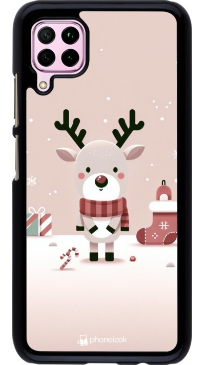 Huawei P40 Lite Case Hülle - Weihnachten 2023 Choupinette Rentier