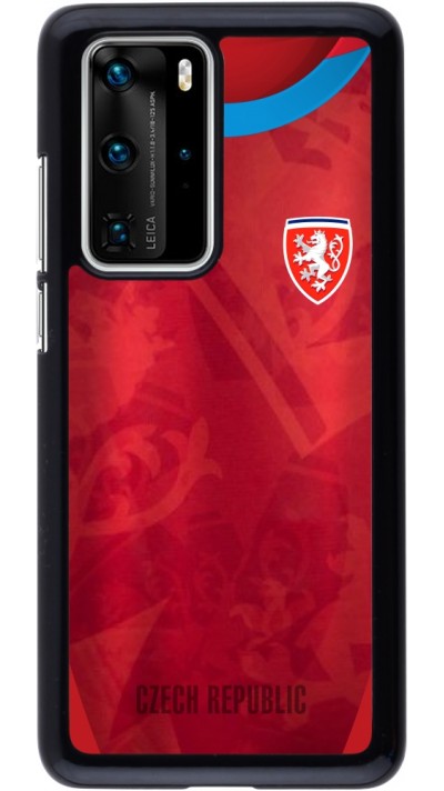 Huawei P40 Pro Case Hülle - Tschechische Republik personalisierbares Fussballtrikot