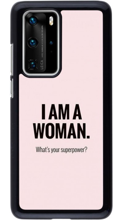 Hülle Huawei P40 Pro - I am a woman