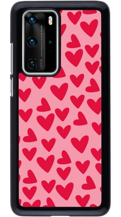 Huawei P40 Pro Case Hülle - Mom 2024 kleine Herzen