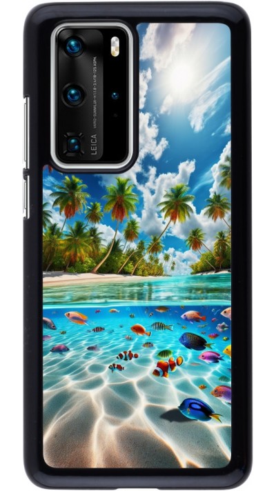 Huawei P40 Pro Case Hülle - Strandparadies