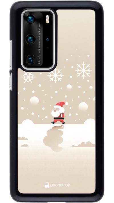 Huawei P40 Pro Case Hülle - Weihnachten 2023 Minimalistischer Weihnachtsmann