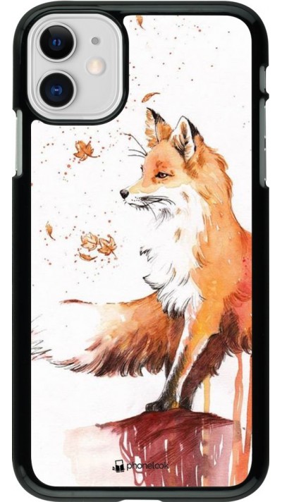 Coque iPhone 11 - Autumn 21 Fox