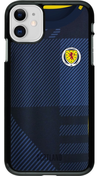 Coque iPhone 11 - Maillot de football Ecosse personnalisable