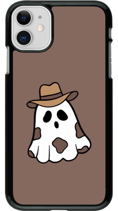 Coque iPhone 11 - Halloween 2024 cowboy ghost