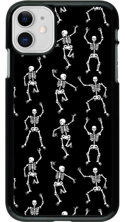 Coque iPhone 11 - Halloween 2024 dancing skeleton