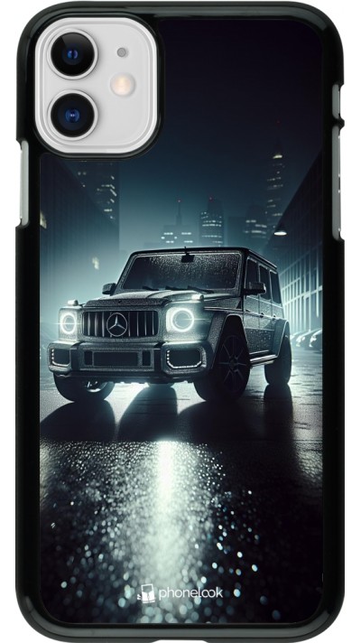 Coque iPhone 11 - Mercedes G AMG Night