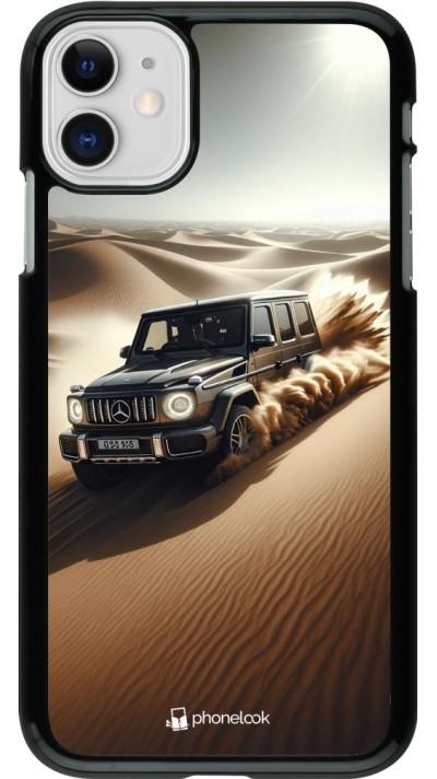 Coque iPhone 11 - Mercedes G Drift Desert