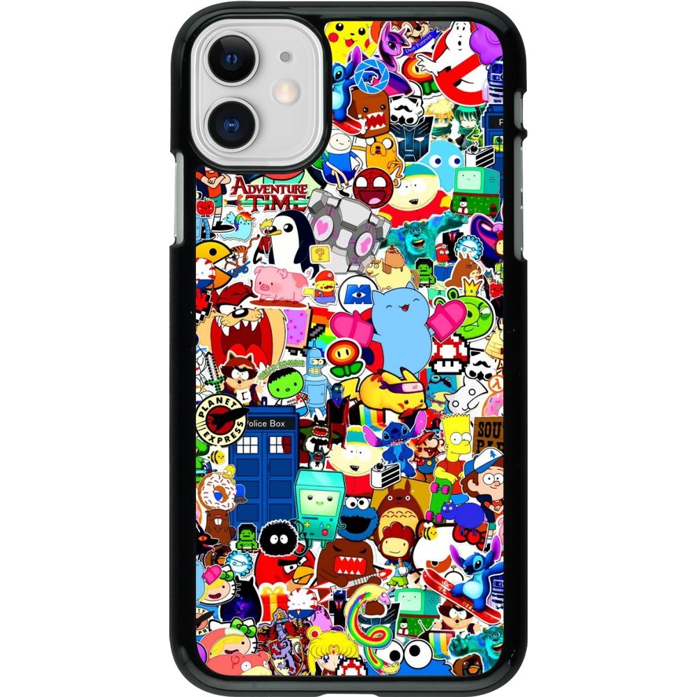 Coque iPhone 11 - Mixed cartoons