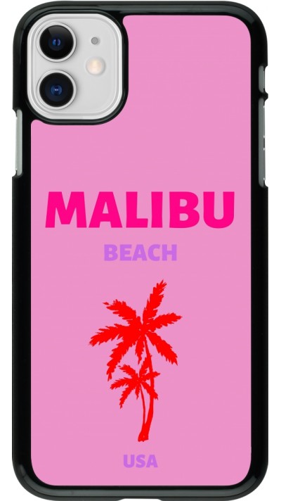 Coque iPhone 11 - Pop Summer Destination Malibu