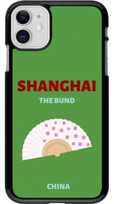 Coque iPhone 11 - Pop Summer Destination Shanghai