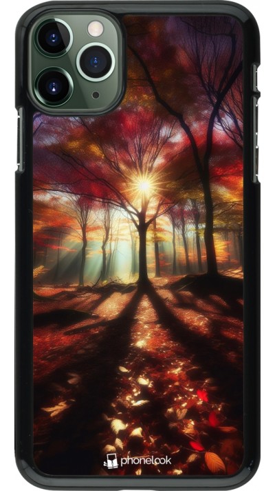 Coque iPhone 11 Pro Max - Automne doré glare