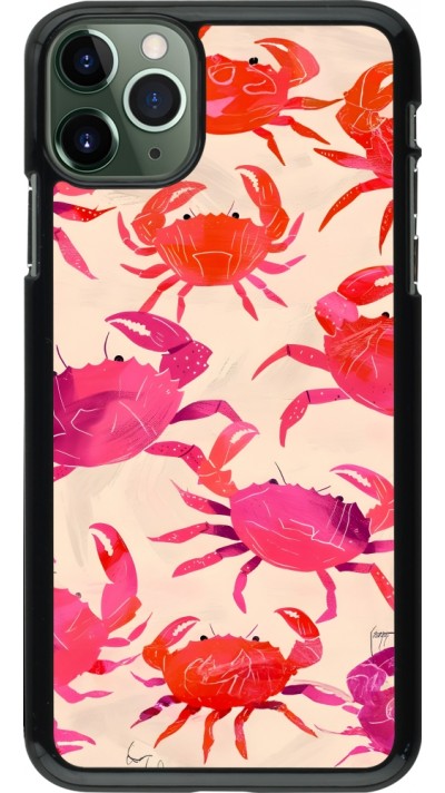 Coque iPhone 11 Pro Max - Crabs Paint