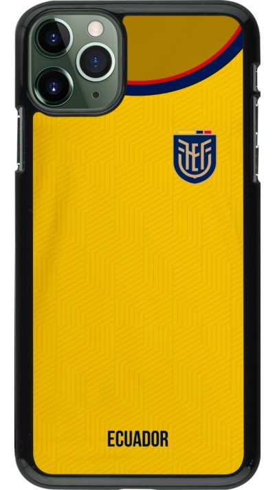 Coque iPhone 11 Pro Max - Maillot de football Equateur 2022