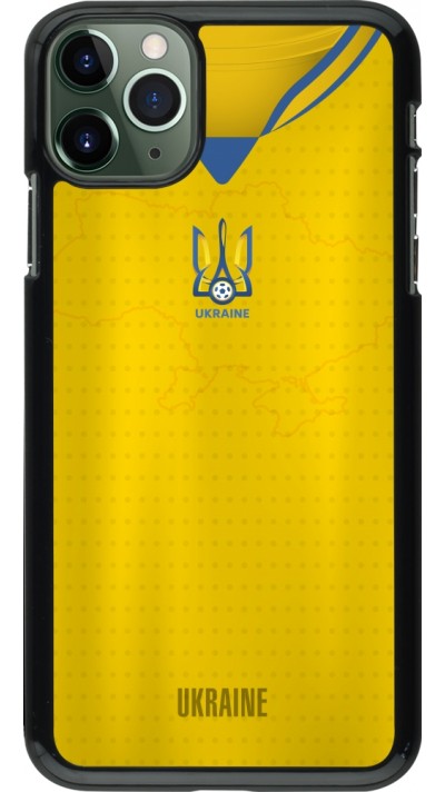 Coque iPhone 11 Pro Max - Maillot de football Ukraine