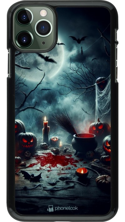 Coque iPhone 11 Pro Max - Halloween 2024 Dark Moon