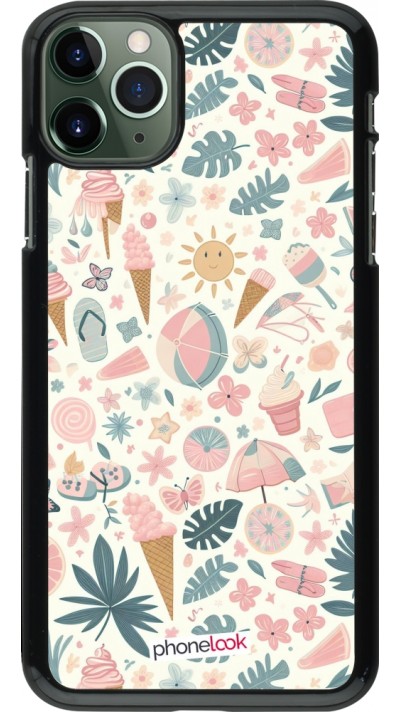 Coque iPhone 11 Pro Max - Summer Pink Pattern