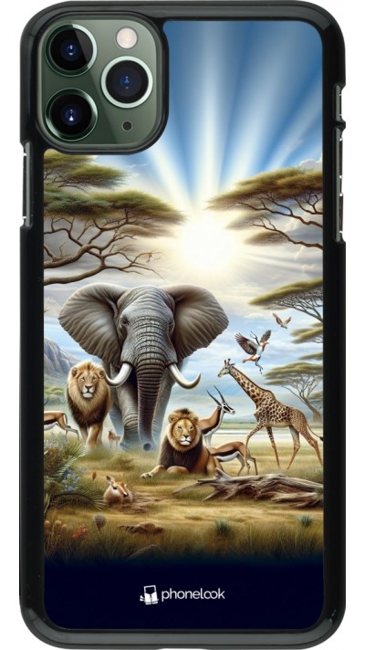 Coque iPhone 11 Pro Max - Vie sauvage africaine